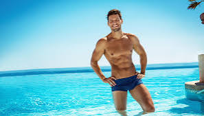 male underwear model